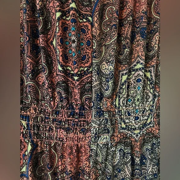 Nina Leonard Sleeveless Front Wrap Maxi Dress Women’s Size Large - Picture 4 of 16